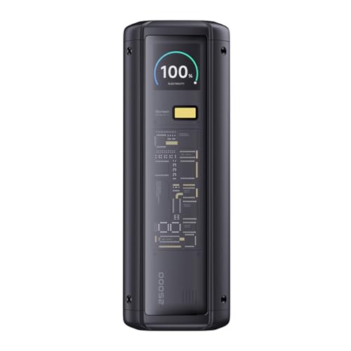 Xiaomi 212W HyperCharge Power Bank 25000mAh, PD 3.1 140W output, ultra-large-capacity with colour display, USB-C two-way fast charging, for iPhone, Samsung, Xiaomi, Macbook and iPad.
