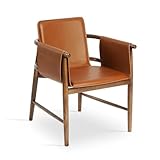 SLOQYNAPU Silla De Comedor De Madera Maciza Estilo Vintage Hogar De Lujo Nórdico Cera Blanca Hotel Retro Francés De Gama Alta Engrosada