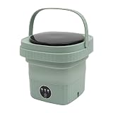CUMELLIIR Mini Lavadora, Lavadora Plegable 6L, 3 Modos de Limpieza