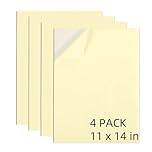 Self Stick Mounting Board 11 X 14 inch, for Cross Stitch, Photo Frame Backing （4 Pack）