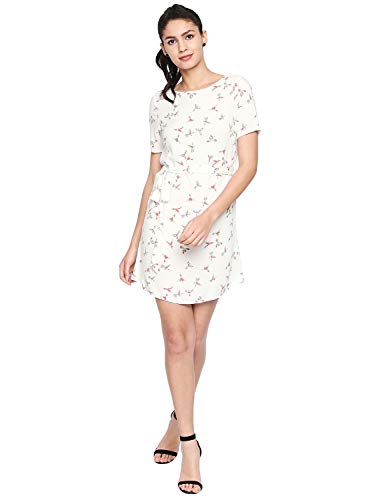 Image of oxolloxo Women's Viscose A-Line Knee-Length Dress