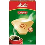 2er Melitta Kaffee-Filtertüten Typ 100 (Inhalt pro Packung: 40 Stück)