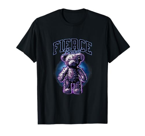 Streetwear Fierce Bear - Estética urbana audaz Camiseta