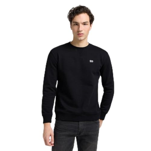 Sweat Lee Patch Crew SWS homme, résout le manque de confort avec ce maillot de survêtement doux