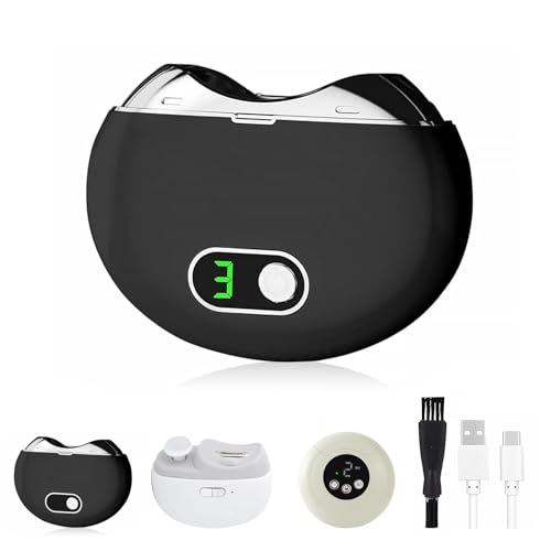 Electric Nail Clipper 3-Speed Automatic Grinder Nails Trimmer for Baby Kids Adults Seniors Rechargeable Fingernail Cutting Electric Nail Cutter with Nail Scraps Storage (Black)