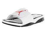 Nike Jordan Men's Jordan Hydro 5 White/Infrared 23/Black Sandal 12 Men US