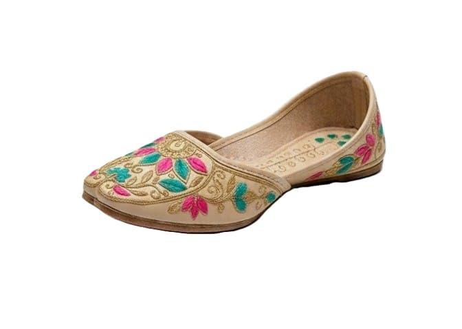 dasaseu Women's Traditional Stylish Embroidered Jutti, Perfect for Casual, Festive Occasion Bellies for Women-picture-11