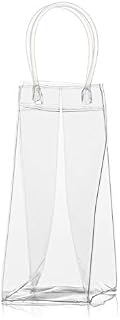 6 pack Wine refrigerated ice bag party wine cooler with handles for white