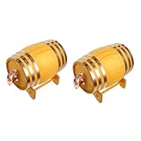 Getränkespender: verbessern sie den geschmack und duft ihres lieblingsweins oder mit diesem massivholzfass.