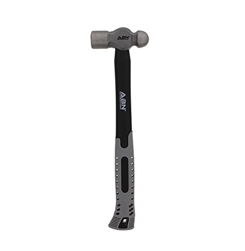 ABN Ball Pein Hammer 8 oz – Fiberglass Handle & Carbon Steel Head