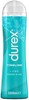 Durex Tingling Lube Intimate Gel, Sensations Water Based Lubricant, 100 ml (Packaging May Vary)