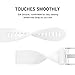 NotoCity Compatible Fenix 5S Watch Band Fenix 6S Quickfit Soft Silicone Replacement Strap for Fenix 8 43mm/Fenix 5S Plus/Fenix 6S Pro/Fenix 7S/D2 Delta S Smartwatch(Silver Buckle-White)