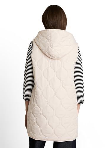 Chaleco TOM TAILOR 1052104 de mujer en color Cold Beige talla M 3