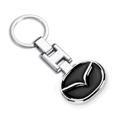 Image of Creative Car Logo Keychain for Car 3D Chrome Metal Alloy Key Chain Gifts for Women and Men Keyring Universal Size