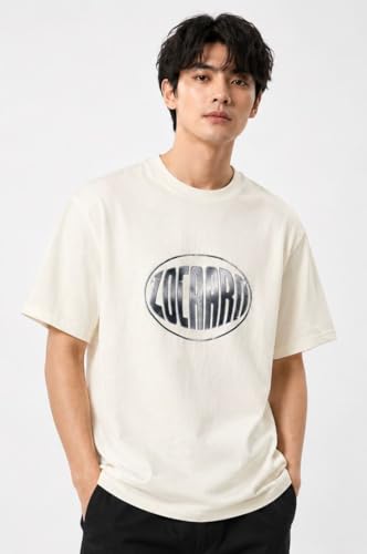 Image of Anime Printed Oversized Cotton Casual Round Neck T-Shirt for Men and Boys | Sharp, Eren yeagear & Mikasa akerman Japanese Streetwear Aesthetics