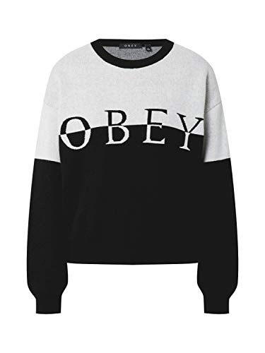 Obey Crew Rive gauche pour femme - Beige - Taille XL