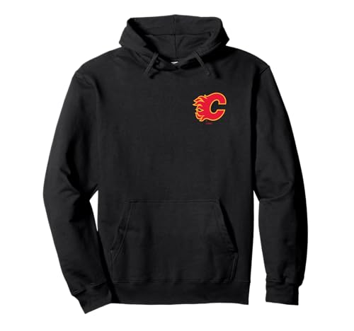 Calgary Flames Support Black Officially Licensed Pullover Hoodie