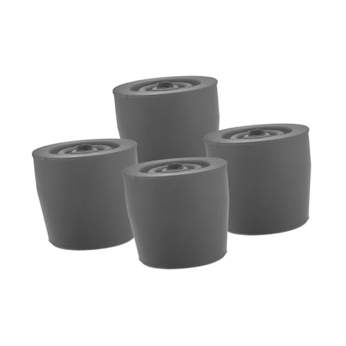 NOLITOY Non Slip Rubber Walker Tips Durable Replacement Tips for Walkers and Canes Essential Accessories for Enhanced Stability and Safety