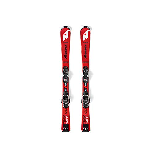 Skis junior NORDICA Team J Race + JR 4.5 en station