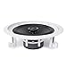 Pyle Pair Flush 8” Mount In-wall In-ceiling 2-Way Home Speaker System Spring Loaded Quick Connections Dual Polypropylene Cone Polymer Tweeter Stereo Sound 250 Watts (PDIC1681RD)