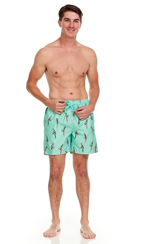 Image of Kanu Surf Men's Troy Stripe Swim Trunks