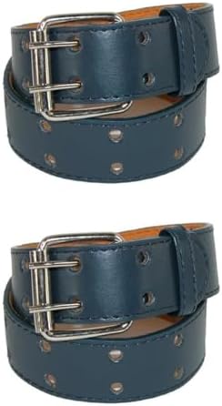 CTM® Kids’ Leather Two Hole Jean Belt (Pack of 2) CTM® Kids’ Leather Two Hole Jean Belt (Pack of 2)