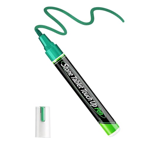 Yrrtyuo Rotulador de pintura de lápida de metal, punta de 3 mm, impermeable, marcador conmemorativo, resistente a la intemperie, tinta permanente para lápidas, inscripciones conmemorativas, proyectos