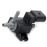 Sprwinautummer 06F906283F Turbocharger Boost Control Solenoid Valve 06F906283D 1.8T 2.0T Compatible with Audi A3 A4 A5 A6 C6 Q5 VW TIGUAN TOURAN Jetta Passat EOS Golf Scirocco Sharan SEAT Skoda