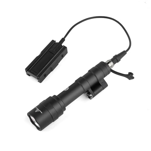 Lampe tactique M640U noire pour résoudre le manque de visibilité sur rail Picatinny M-Lok