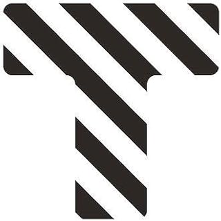 5S Location Marking T-Shaped Dual Corner (Various Sizes Available) Durable Dual Corner Floor Marker by Graphical Warehouse- Vibrant Colors, Rounded Corners (6x6x2