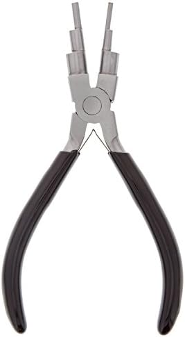 Eurotool XTL-0044 1 Piece 6-Step Multi Size Wire Looping Jewelry Pliers image 5