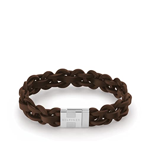 Tommy Hilfiger Jewelry Armband für Herren aus Leder Braun - 2790373