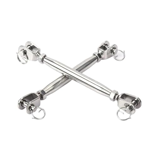 Tensor Quijada Acero Inoxidable M6 de 5 Piezas para Tensionar Cuerda o Cable, Diseño Resistente y a Prueba de Clima miniatura 5