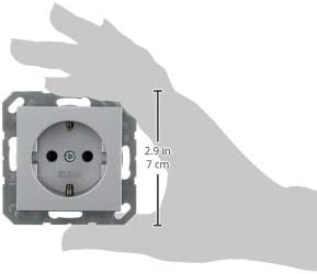 Jung 1520 AL Schuko Socket 16 A 250 V Series A Aluminium 250 V - Image 5