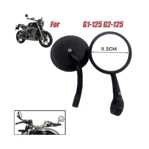 Retrovisor de moto plegable para ZONTES G1-125, soluciona los puntos ciegos del manillar 2