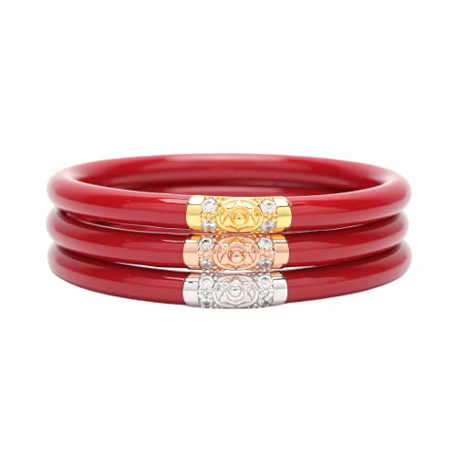 Three Kings All Weather Bangles (AWB) - Red