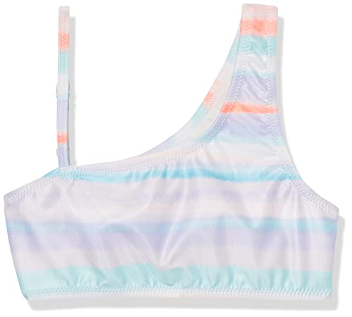 Image of Lucky Brand Girls' One-Piece and Two-Piece Bikini Swimsuits with UPF 50+ Sun Protection, Quick Drying Bathing Suit
