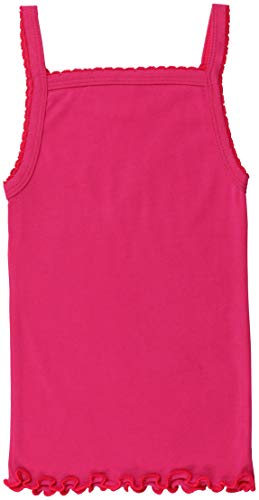 Image of ToBeInStyle Girl's 4 Pack Ruffle Hem Spaghetti Strap Tank Tops