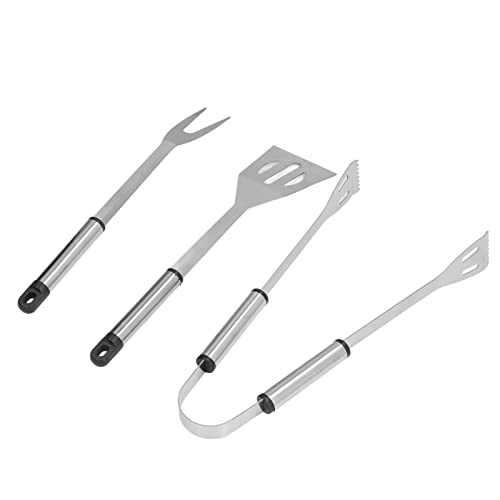 Set de herramientas para parrilla de acero inoxidable Mingzhe 3 piezas miniatura 6