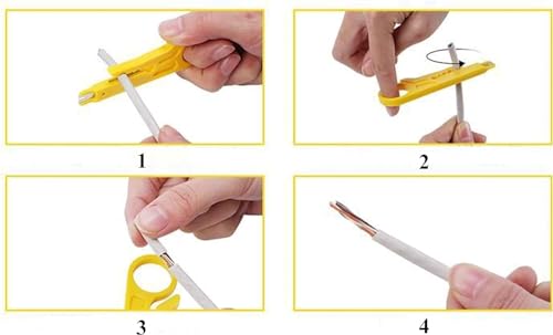 Image of Crimping Tool Rj45 with Network LAN Cable Tester Combo | Tools Kit, Crimp Crimping Tool with 50pcs RJ45 Connectors, 50pcs strain relief boots, 1 Cable Cutter, 1 Battery (RJ45 Tool Kit)