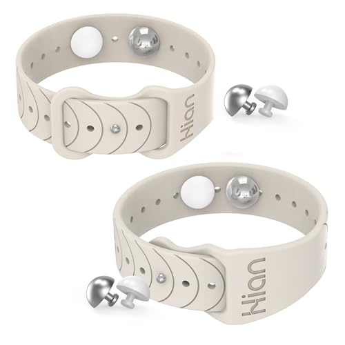 Hion Motion Sickness Bands Sea Sickness Wristbands Acupressure Nausea Wristband/,Natural Relief of Nausea Headaches,Insomnia,Anxiety,Sleep Aid, Morning Sickness,Motion Sickness-（1Pair Starlight）