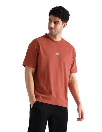Image of U.S. Polo ASSN. Mens OEE04 Pure Cotton Oversized Lounge T-Shirt