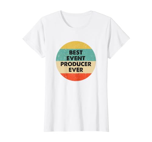 Event Producer Shirt | Best Event Producer Ever T-Shirt, Women, White, 3X-Large