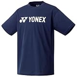 YONEX T-Shirt YM0024 Navy Blue XS - Sport-Shirt für Tennis, Badminton und weitere Sportarten