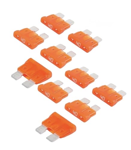 Other CAR SPARE 10 x 40 AMP STANDARD BLADE FUSES 40 AMP VAN CAB MPV 40A Heavy Duty