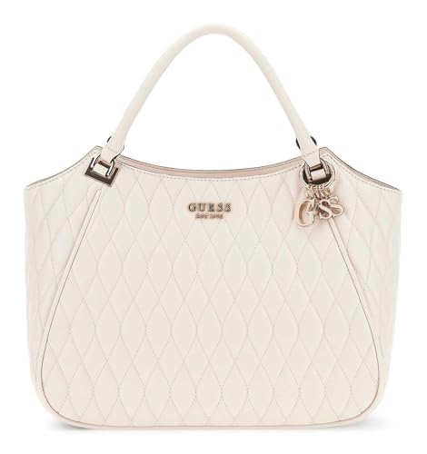 GUESS Valla Tote Bag sac shopper de luxe couleur Bone aux finitions haut de gamme