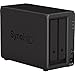 Synology DiskStation DS723+ NAS Server with Ryzen 2.6GHz CPU, 32GB Memory, 4TB SSD Storage, 1TB M.2 NVMe SSD, 2 x 1GbE LAN Ports, DSM Operating System