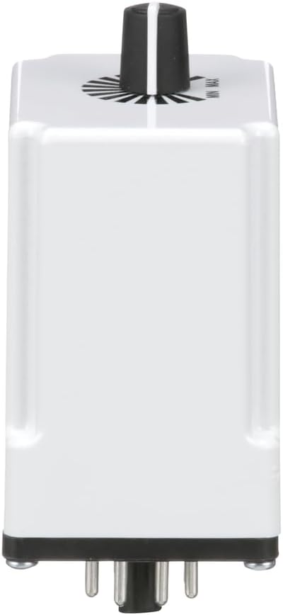 Schneider Electric Square D Timer Relay, Type JCK, Plug in, On Delay, Adjustable Time, 1.8 to 180 Seconds, 10A, 240 VAC, 120 VAC/110 VDC