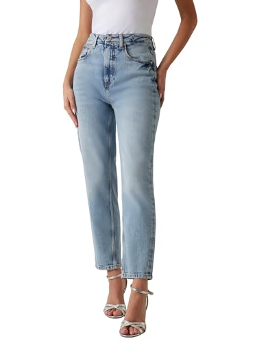 GUESS Women's Eco Mom Jean