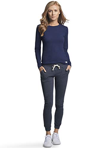 Russell Athletic Womens Cotton Performance T-Shirts T Shirt, Long - Navy, Large Us #TOP1